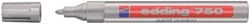 Lakmarker Edding 750 2-4mm zilver