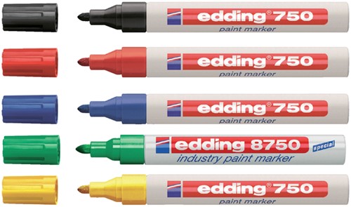 Lakmarker Edding 750 2-4mm rood-2