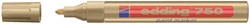 Lakmarker Edding 750 2-4mm goud