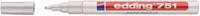 Lakmarker Edding 751 2mm wit