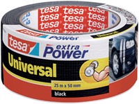 Plakband Tesa Universal Extra Power 50Mmx25M Zwart
