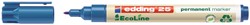 Permanent marker Edding 25 Eco 1mm blauw | afname per 10 stuks