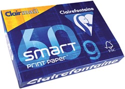 Printpapier Clairefontaine Clairmail A4 60 grams wit 500 vel