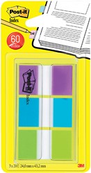 Indextabs 3M Post-it 680PBG assorti 3x 20 stuks