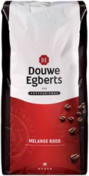 Koffie Douwe Egberts bonen fresh melange Rood 3kg