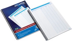 Doorschrijfkasboek Atlanta 2541401200 A4 50x 2 vel met BTW