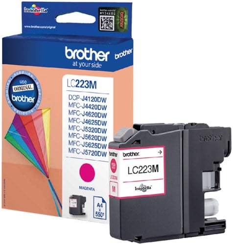 Inktcartridge Brother LC-223M magenta