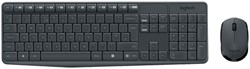 Toetsenbord Logitech MK235 Qwerty + muis draadloos antraciet