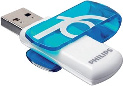 USB-stick Philips 16GB 2.0 Vivid met draaibaar beschermkapje