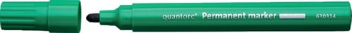 Permanent marker Quantore 1-1.5mm groen | afname per 10 stuks
