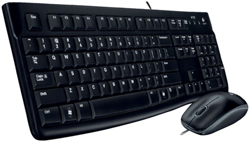 Toetsenbord + muis Logitech MK120 Qwerty USB zwart-3