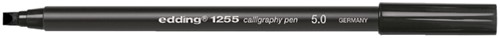 Kalligrafiepen Edding 1255 5.0mm zwart