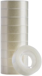 Plakband Quantore 15mmx33m transparant | afname per 10 stuks
