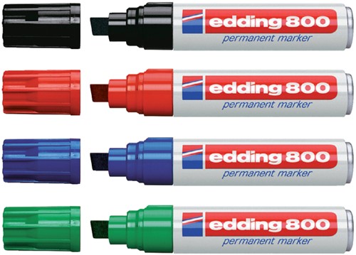 Permanent marker Edding 800 4-12 mm blauw-2
