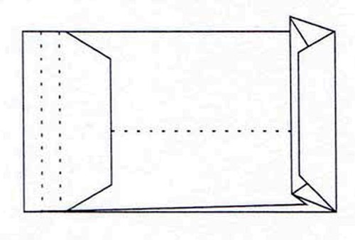 Monsterzak Quantore 229X324X38mm 130 grams zelfklevend wit 10 stuks-2