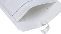 Luchtkussen enveloppen Quantore nr15 binnenmaat: 220x265mm buitenmaat: 240x275mm wit 100 stuks-2