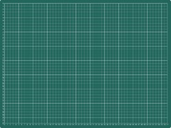 Snijmat Office A2 600X450mm groen