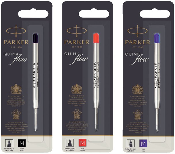 Cross 8783-2 Originele Slim Archival Inktvulling voor Balpen, Medium Point, Geschikt voor Cross Click Balpen, Zwart