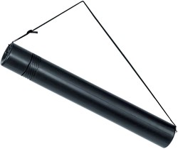 Tekeningkoker Linex zoom 74cm Ø 6cm zwart