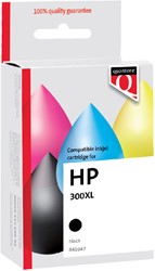 Inktcartridge Quantore alternatief voor HP CC641EE 300XL zwart