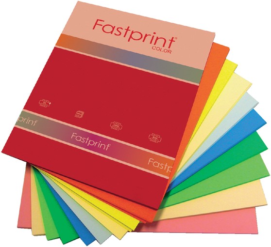 Brochure Meerdere Pluche pop Printpapier Fastprint A4 160 grams 10 kleuren x 5 vel
