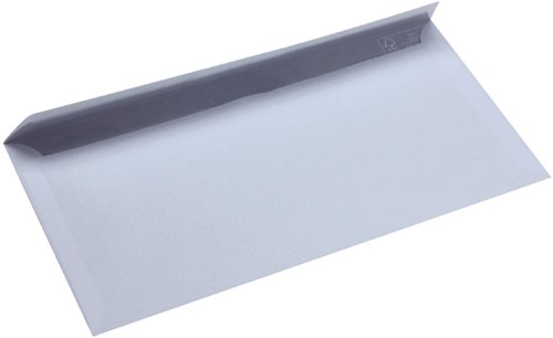 Bank envelop Quantore EA5/6 110x220mm wit 500 stuks-2