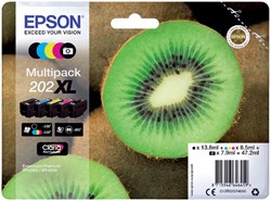 Inktcartridge Epson 202XL T02G74 multipack