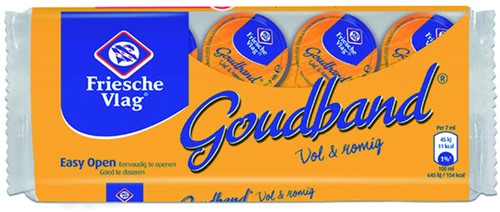 Koffiemelk Friesche Vlag Goudband vol 7,5 gram 10 cups | afname per 20 pak