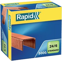Nieten Rapid 24/6 verkoperd 5000 stuks