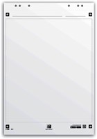 Flipoverpapier Oxford smart 65x98cm blanco 90 grams 20 vel | afname per 3 stuks