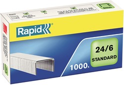 Nieten Rapid 24/6 gegalvaniseerd 1000 stuks 24855600