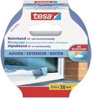 Afplaktape Tesa Professional outdoor 25mx38mm blauw-2
