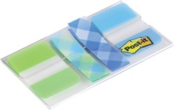 Indextabs 3M Post-it 686PLAID assorti 62 stuks