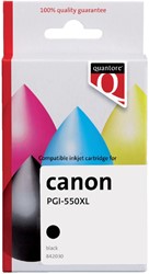 Inktcartridge Quantore alternatief voor Canon PGI-550XL zwart