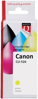 Inktcartridge Quantore alternatief voor Canon CLI-526 geel