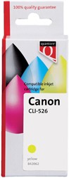 Inktcartridge Quantore alternatief voor Canon CLI-526 geel