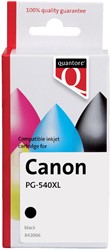 Inktcartridge Quantore alternatief voor Canon PG-540XL zwart