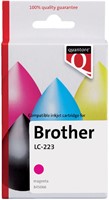 Inktcartridge Quantore alternatief voor Brother LC-223 magenta
