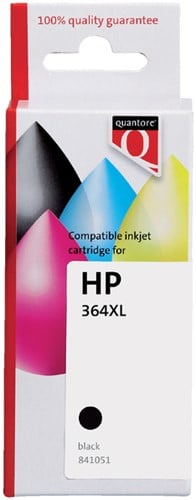 Inktcartridge Quantore alternatief voor HP CB321A 364XL zwart