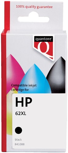 Inktcartridge Quantore alternatief voor HP 62XL C2P05AE zwart