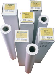 Plotterpapier HP C6019B 610mmx45,7m 90gr coated
