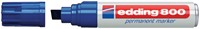 Permanent marker Edding 800 4-12 mm blauw