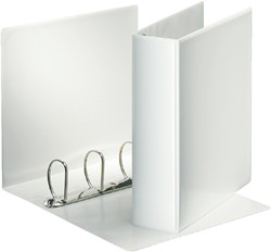 Panoramaringband Esselte A4 4-rings Ø45mm wit met 2 tassen