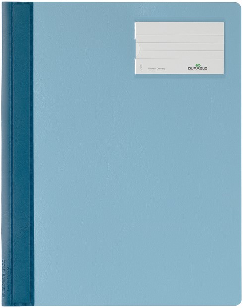 Durable 2500 A4 PVC etiketvenster blauw