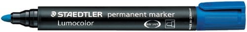 Permanent marker Staedtler Lumocolor 352 rond 2mm blauw | afname per 10 stuks