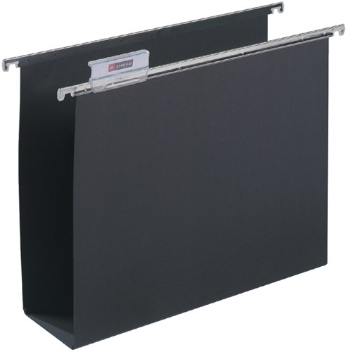 Hangmap Atlanta Alzicht A6621-58 folio U-bodem 80mm zwart | afname per 5 stuks