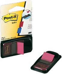 Indextabs 3M Post-it 680-21 felroze 50 stuks