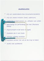 Bundelmechaniek Jalemaclipex compleet petrol 100 stuks