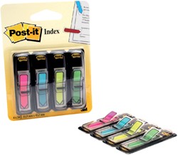 Indextabs 3M Post-it 684ARR4 pijlvorm assorti 4x 24 stuks