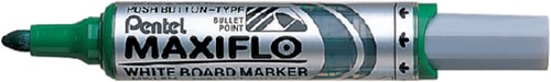Whiteboard marker Pentel MWL5M Maxiflo 3mm groen